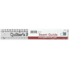 Quilters Rule Seam Guide 1in X 7in - Clear