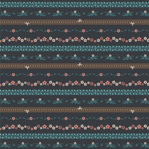 Ditsy Chain Bound Midnight from 2.5 Edition designed by AGF Studio