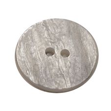 Acrylic Button 2 Hole Textured Without Gloss 23mm Grey