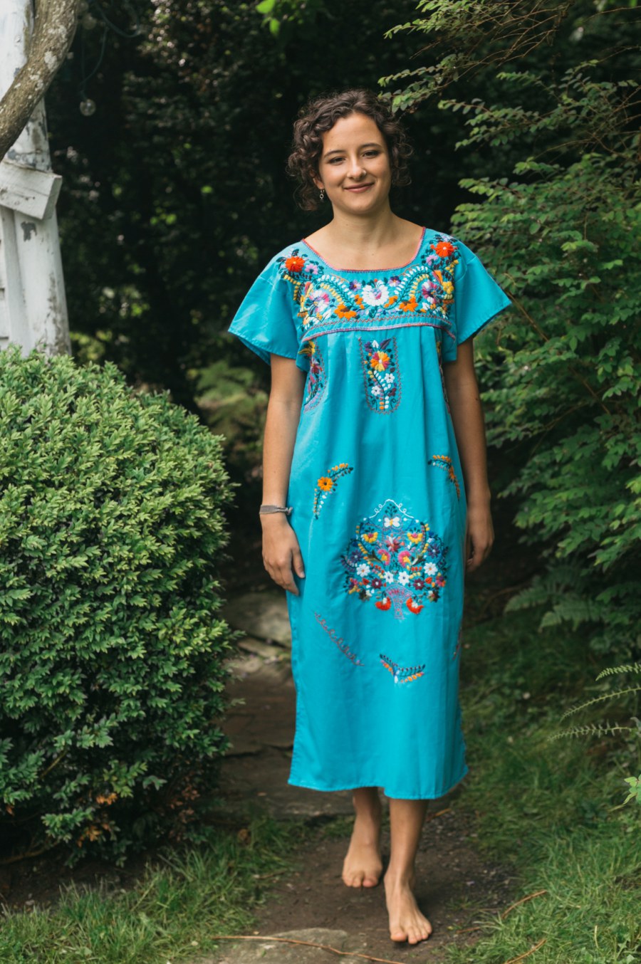 Old Mexico Dress by Folkwear Patterns