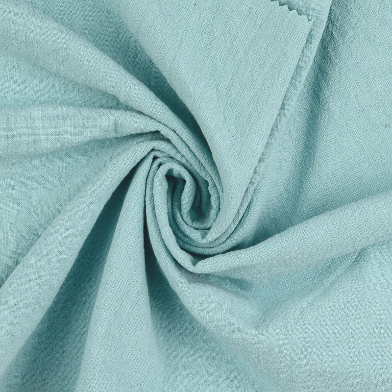 Soft Aqua Vintage Cotton From Nantucket by Modelo Fabrics