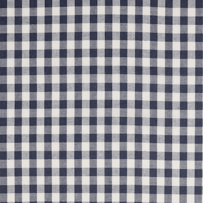 Navy / White Yarn Dyed Small Gingham Check from Kobenz by Modelo Fabrics