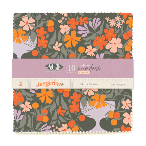 10in Fabric Wonders from Tangerine by AGF Studio for AGF (Avail Dec)