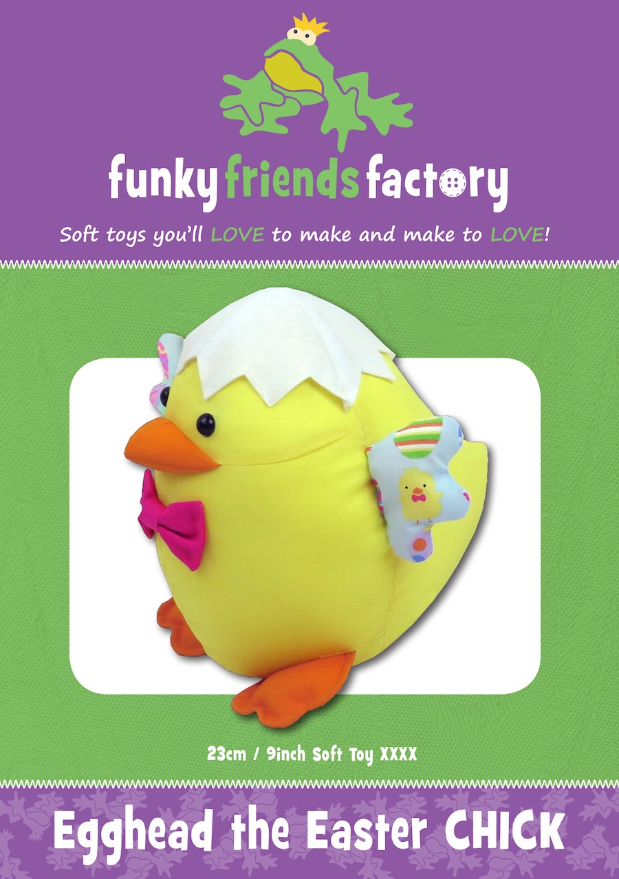 Egghead The Easter Chick Pattern By Funky Friends Factory