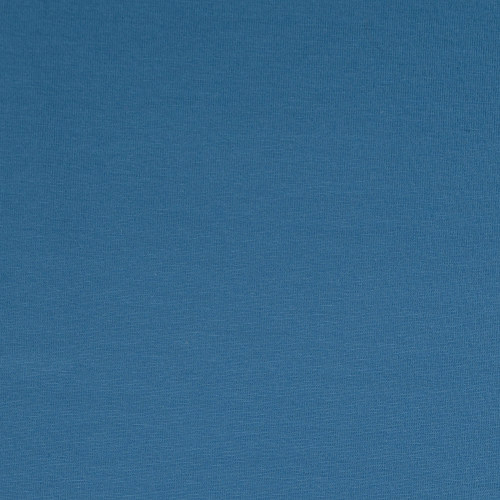 French Navy Cotton Jersey by Modelo Fabrics