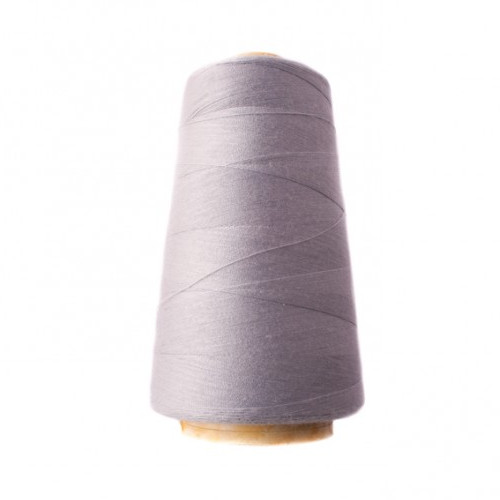 Hantex Overlocker Thread - Silver - 100% Polyester 3000 Yrds (2700+m)