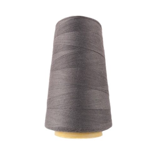 Hantex Overlocker Thread - Grey - 100% Polyester 3000 Yrds (2700+m)