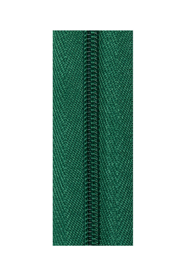 Pine Green Heavy Duty #5 Continuous Zipper Tape Bulk