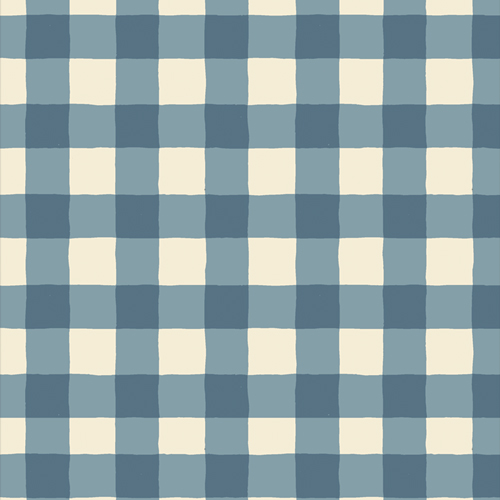Plaid of my Dreams Sky from Plaid Of My Dreams by Maureen Cracknell in Flannel for AGF