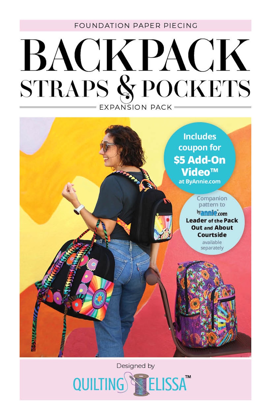Backpack Straps And Pockets - FPP Expansion Pack (For Byannie Patterns)