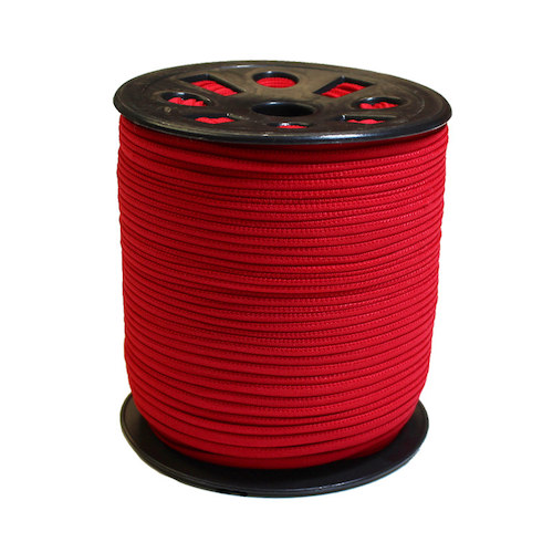 Red Narrow Banded Elastic - 4mm x 92m