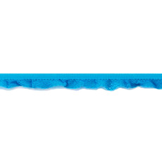 Aqua Ruffle Edge Elastic - 14mm X 25m