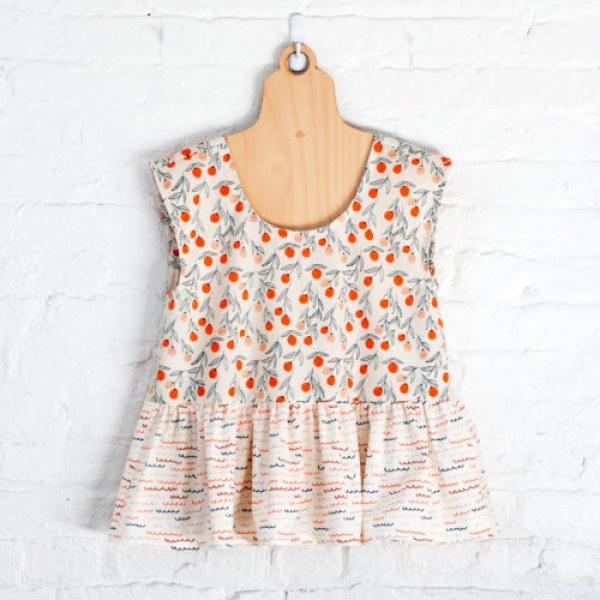 Girls Top made using Citrus Fruits from the range