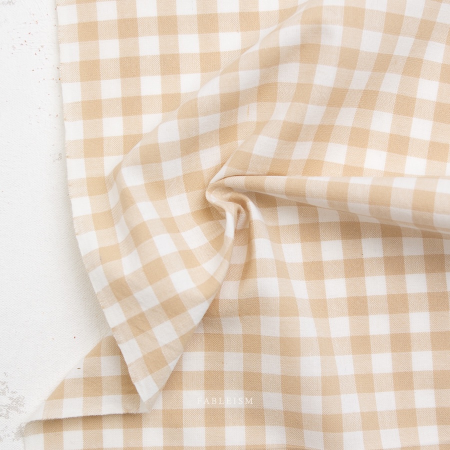 Shortbread Small Check From Camp Ginghams By Fableism (Avail Jan)