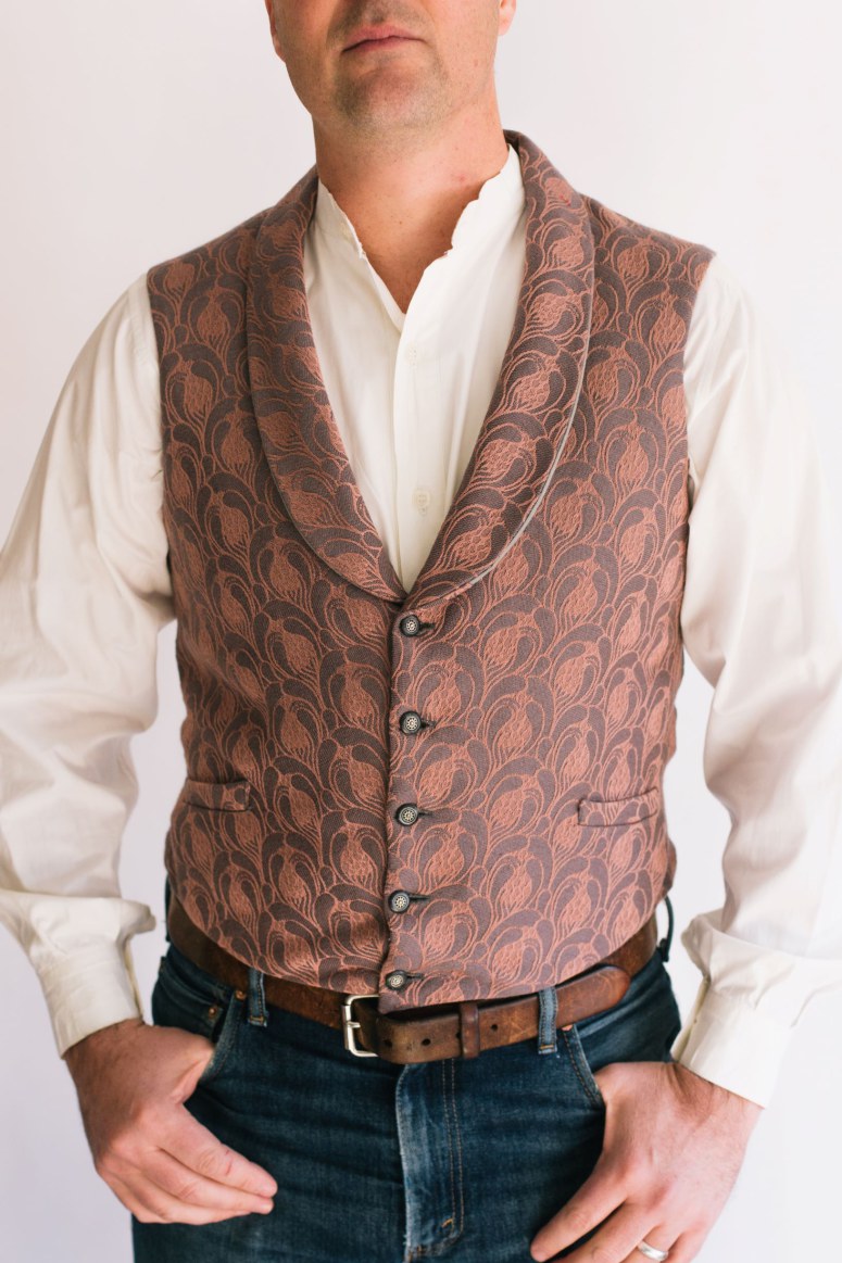 Vintage Vest / Waistcoat by Folkwear Patterns