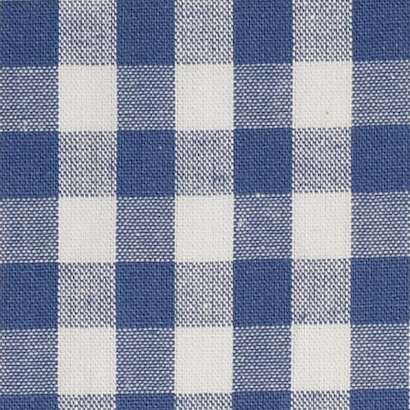 Royal Blue / White Yarn Dyed Large Gingham Check from Kobenz by Modelo Fabrics