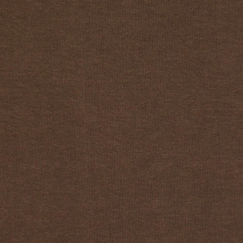 Cocoa Brown Fleece Backed Sweatshirt from Fulton by Modelo Fabrics