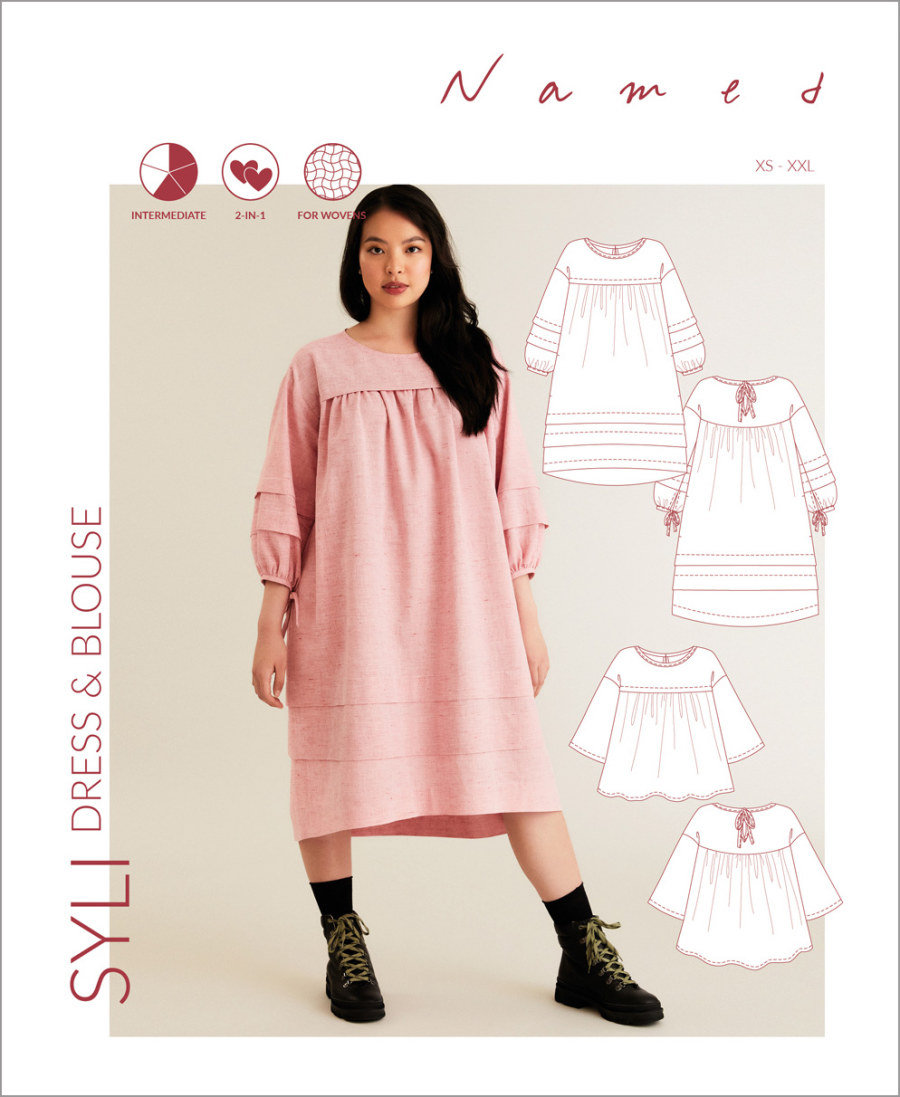 Syli Dress & Blouse By Named Patterns