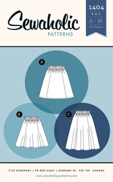 Rae Skirt Pattern By Sewaholic