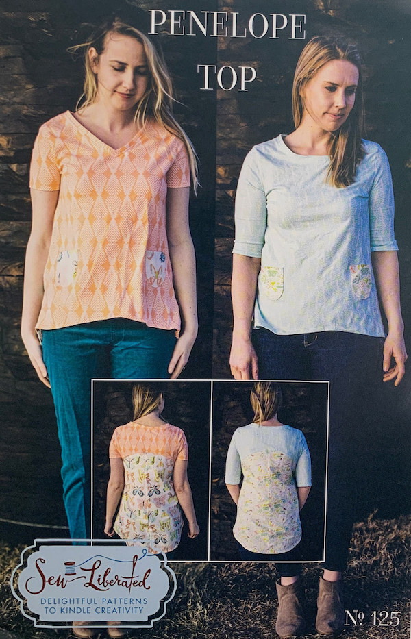 Penelope Top Sewing Pattern By Sew Liberated