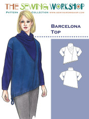 Barcelona Top Pattern By The Sewing Workshop