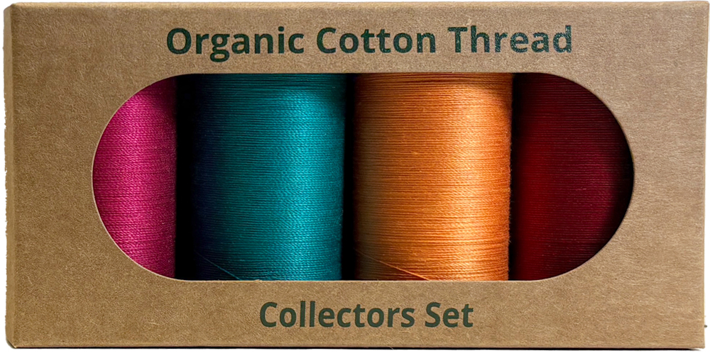 Jewel Organic Cotton 30 Weight Thread Selection 274 Metre Spools