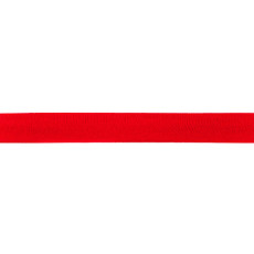 Red Knit/tricot Binding Single Fold 95% Cotton/5% Lycra - 20mm X 25m