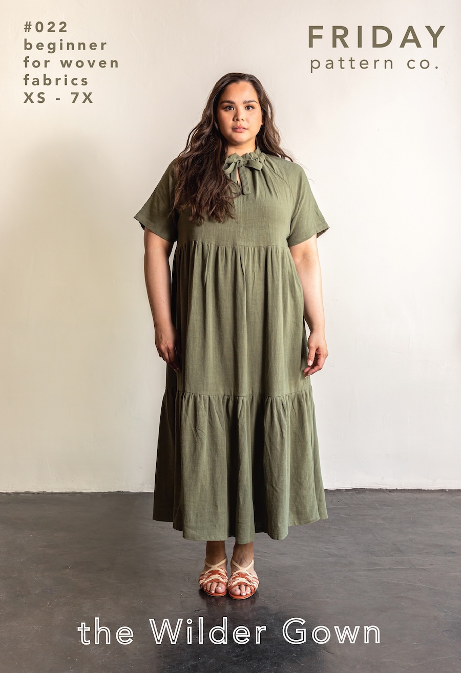 The Wilder Gown By Friday Pattern Company