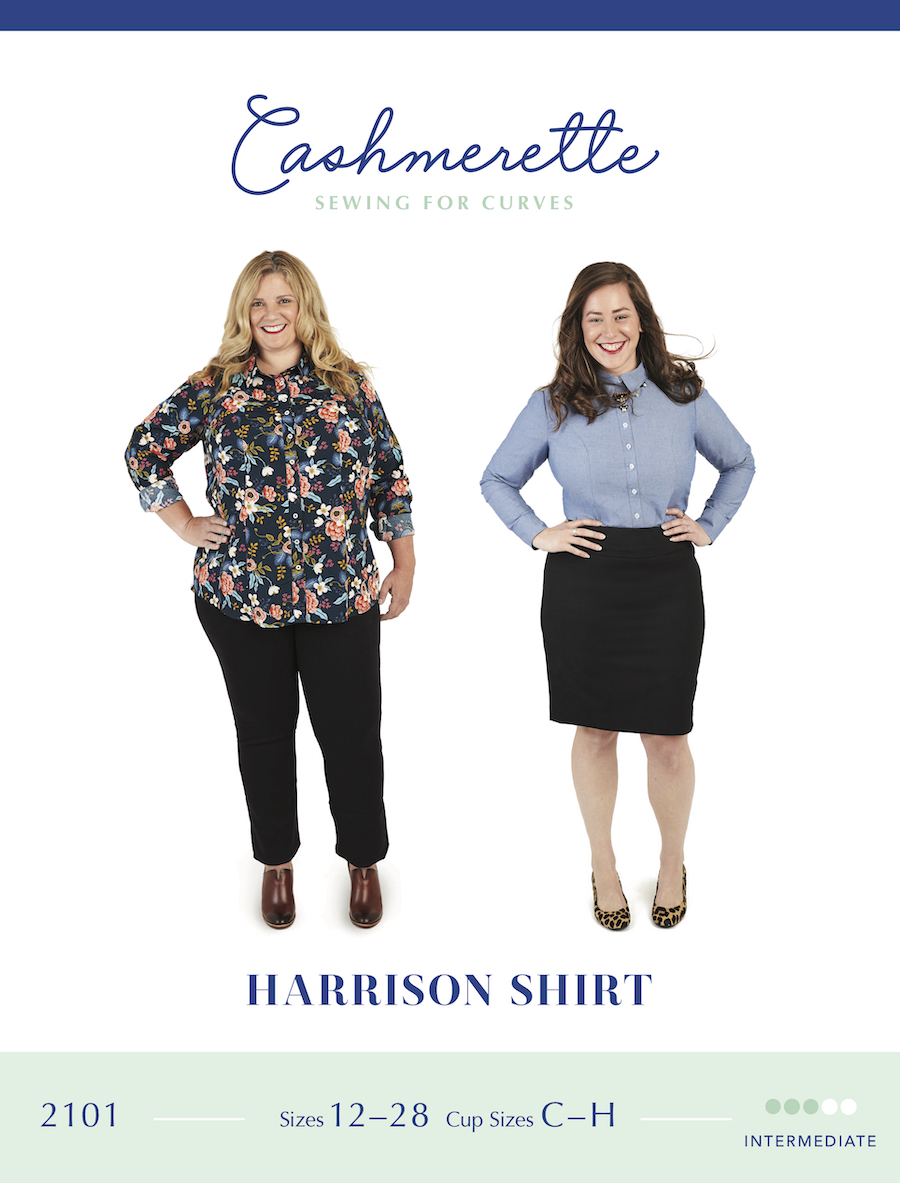 Harrison Shirt Pattern By Cashmerette