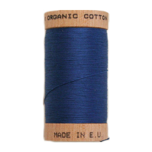 Scanfil Organic Thread 100 Metre Spool - Royal Blue
