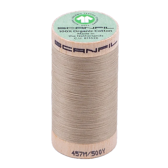 Safari 50/2 Weight Scanfil Organic Thread 457 Metres (500 Yards)