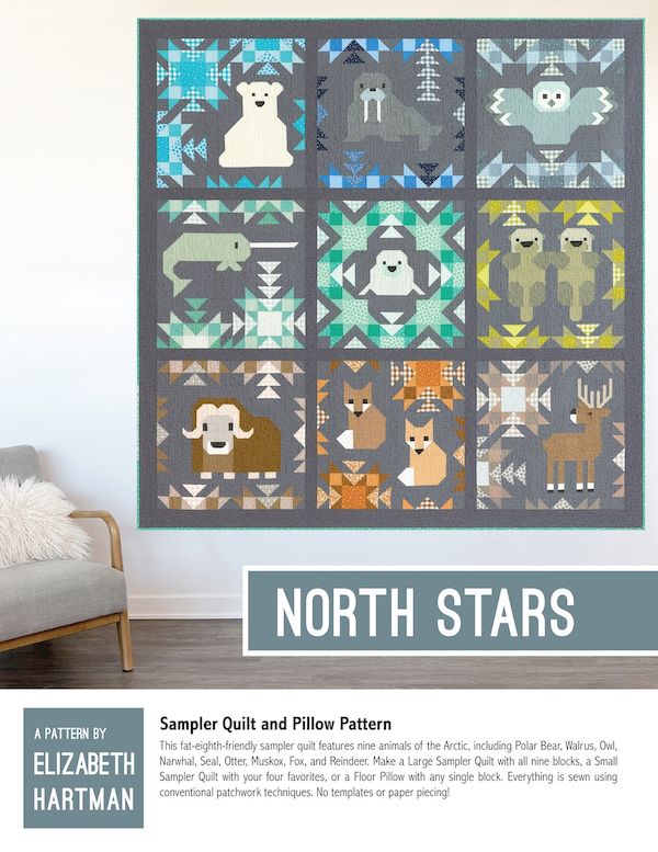 North Stars Pattern By Elizabeth Hartman