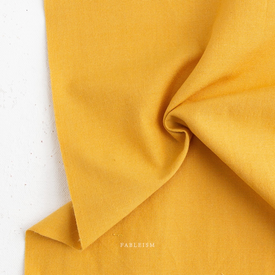 Mustard From Watercolour Wovens By Fableism (Avail Jan)