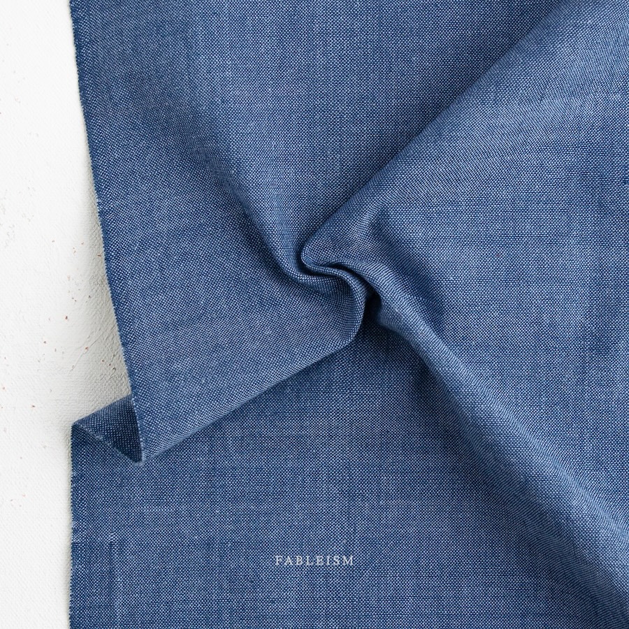 Blue Jeans From Watercolour Wovens By Fableism (Avail Jan)