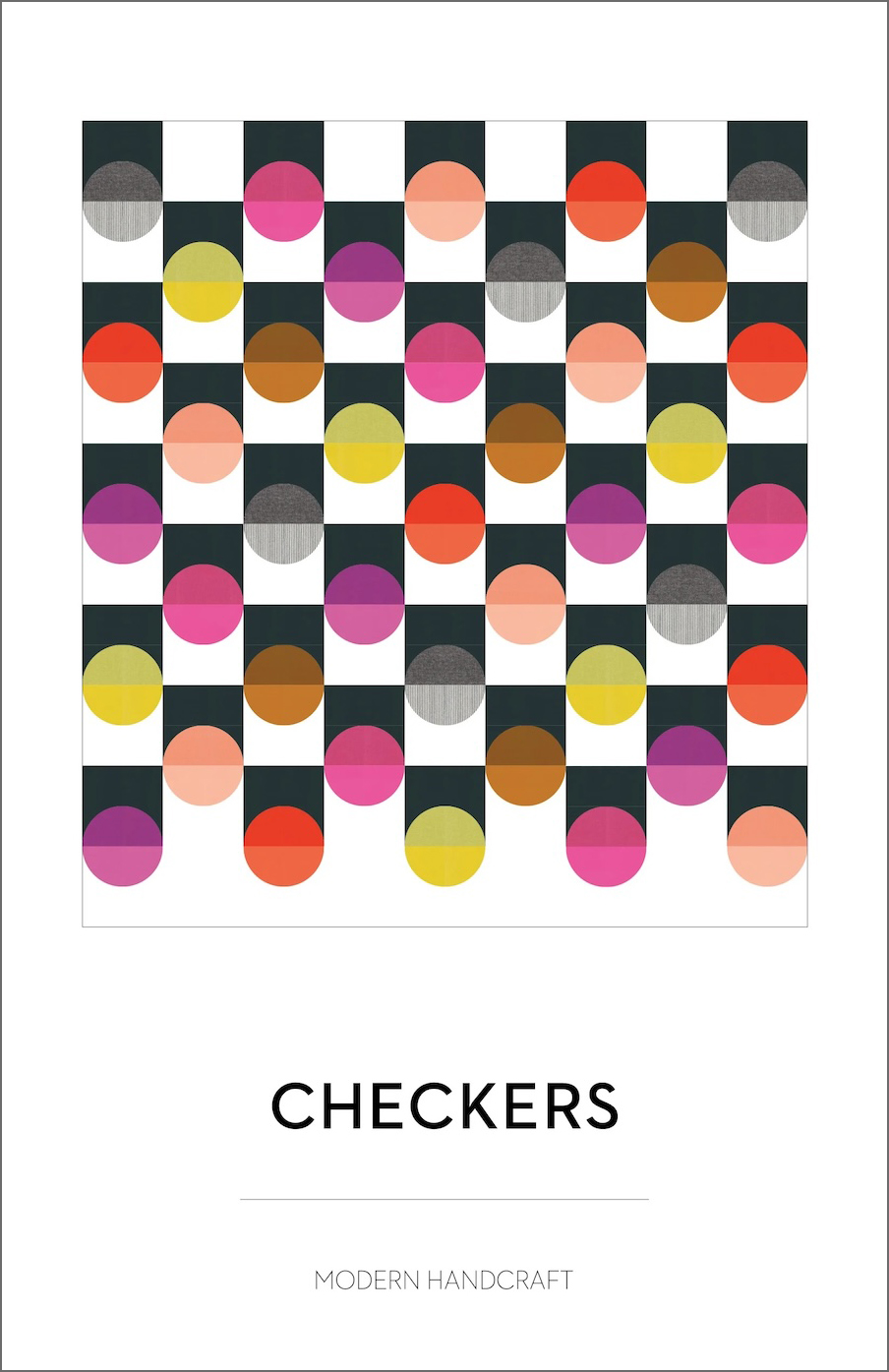 Checkers Quilt Pattern By Modern Handcraft