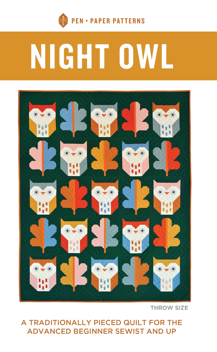 Night Owl Quilt Pattern By Pen + Paper