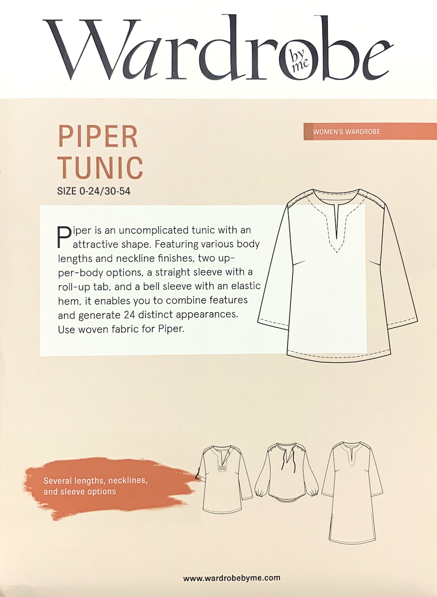 Piper Tunic Pattern By Wardrobe By Me
