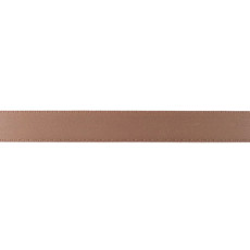 Taupe Double Faced Satin Ribbon - 9mm X 25m