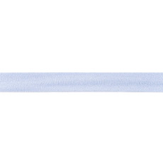 Light Blue Knit/tricot Binding Single Fold 95% Cotton/5% Lycra - 20mm X 25m