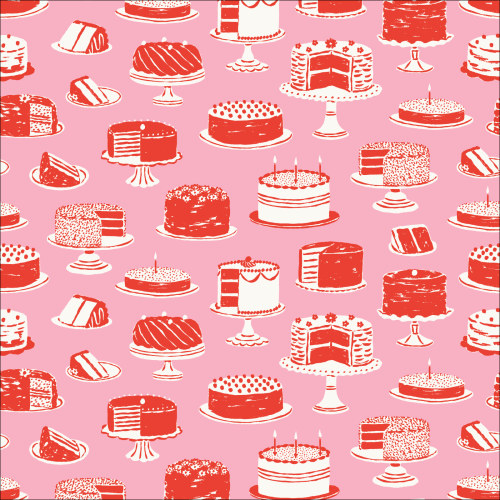 Bakery Cakes from Buttercream by Emily Taylor For Cloud9 Fabrics