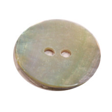 Shell Button 2 Hole 25mm Natural Pearl