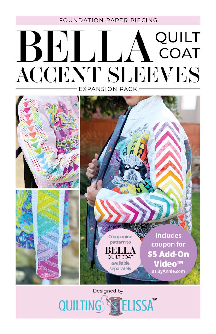 Bella Accent Sleeves - FPP Expansion Pack Pattern By Quilting Elissa