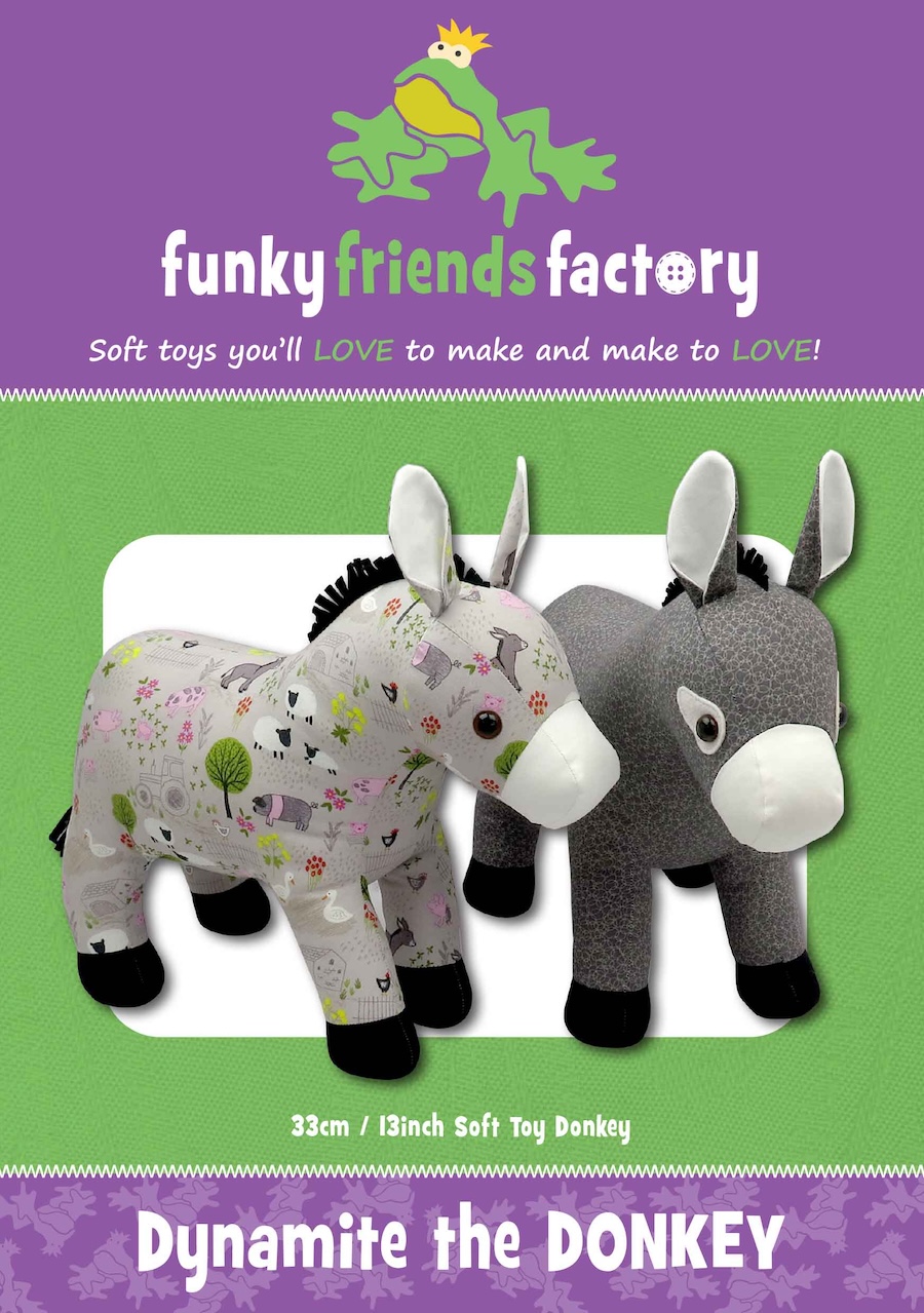 Dynamite The Donkey Pattern By Funky Friends Factory
