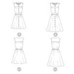Harwood Dress Pattern By Sewaholic
