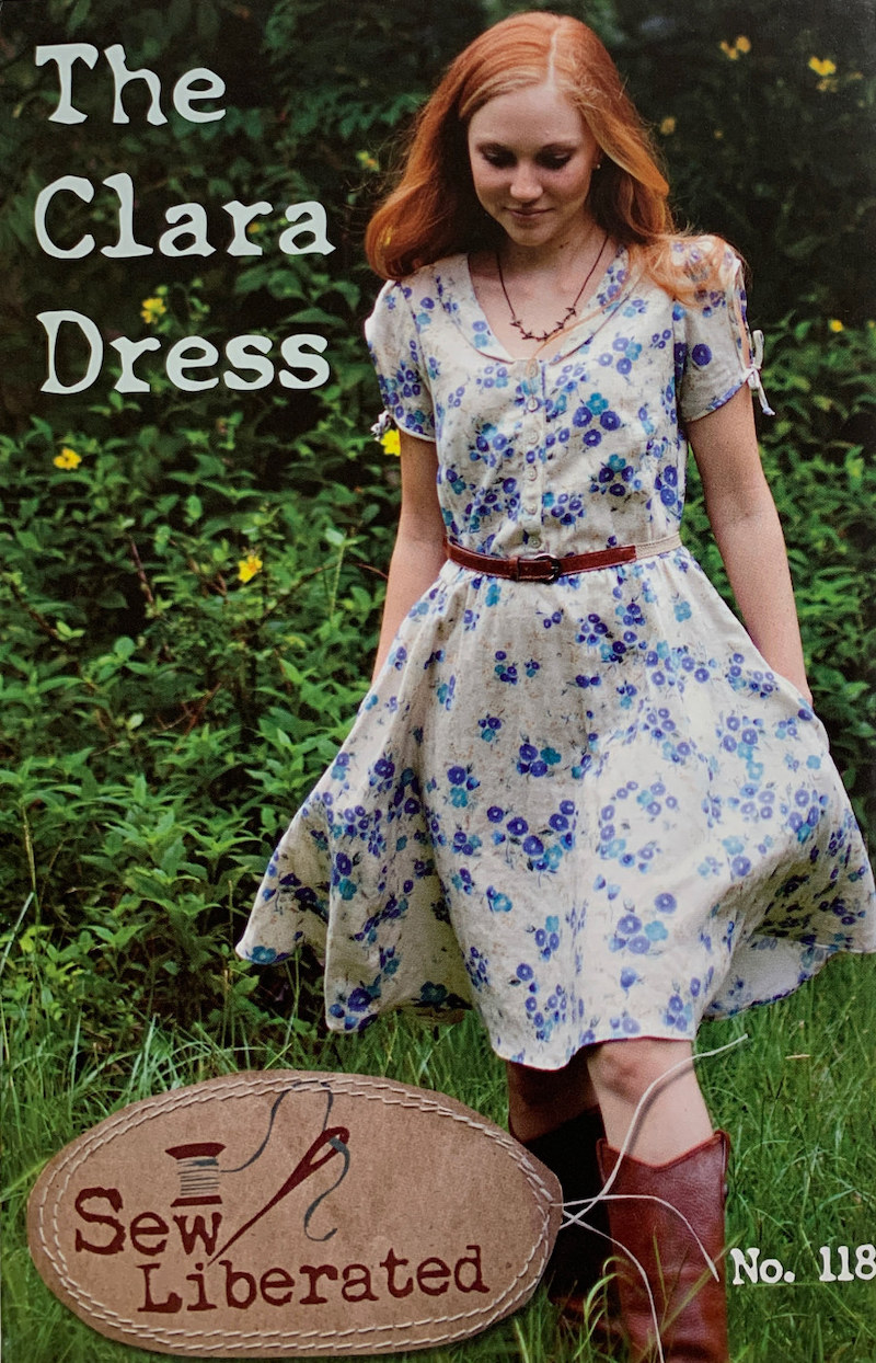 Clara Dress Pattern By Sew Liberated