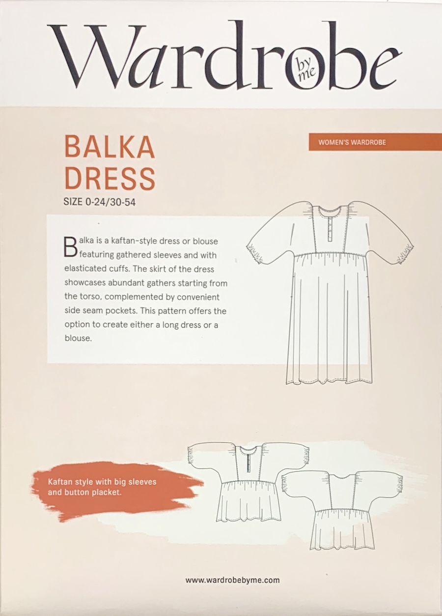 Balka Dress Pattern By Wardrobe By Me