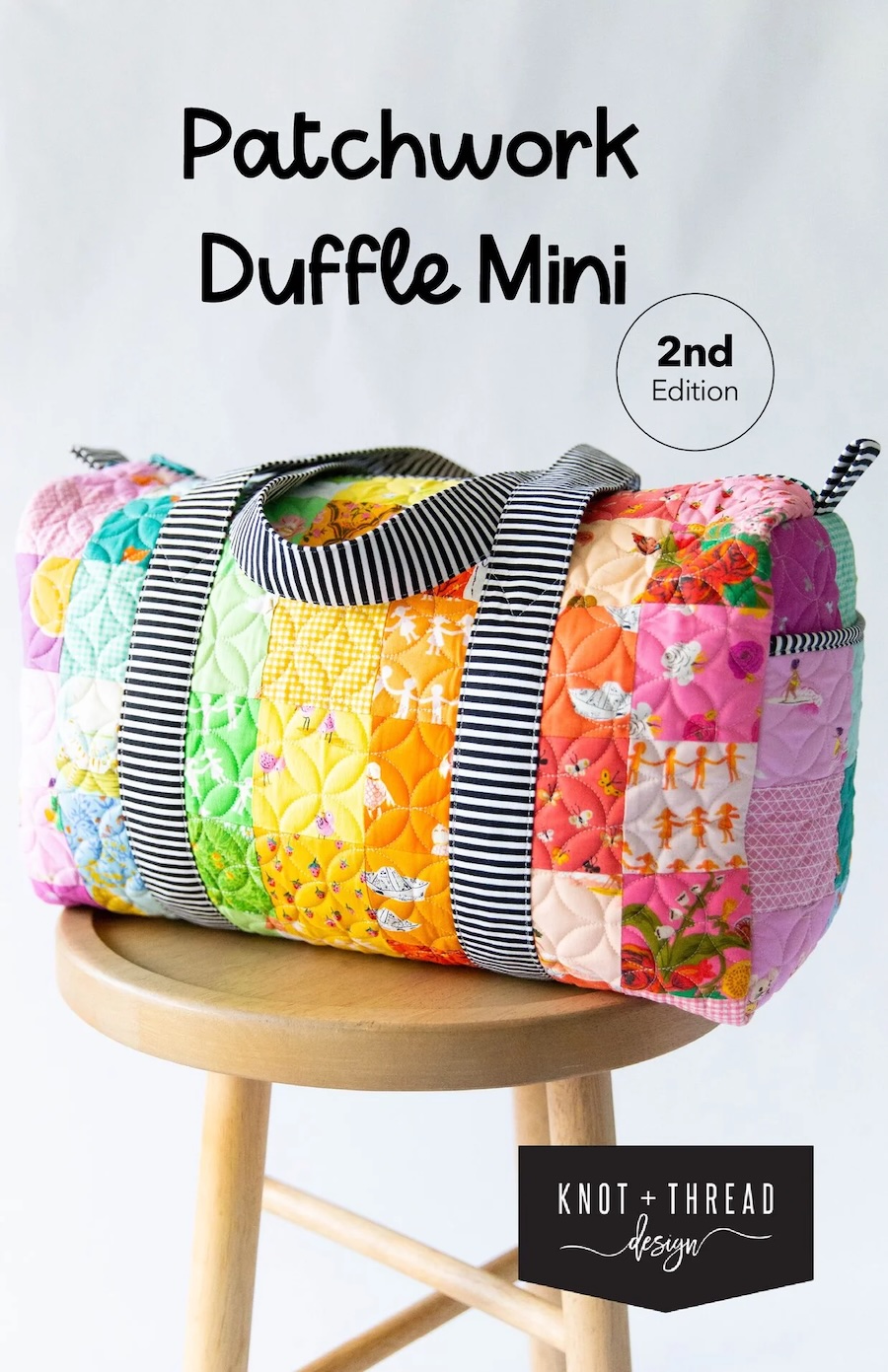 Patchwork Duffle Mini Bag Pattern By Knot And Thread
