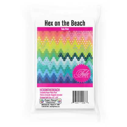 Hex On The Beach Pattern + Complete Pack by Tula Pink