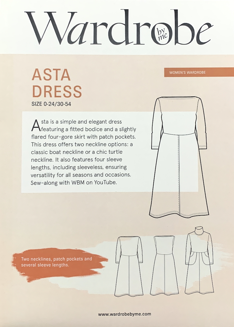Asta Dress Pattern By Wardrobe By Me